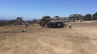 Old Fort MacArthur Days 2016 WW2 Battle [upl. by Truda]