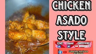 Chicken Asado Style pagkaingmasiramatibapa [upl. by Ociram949]