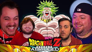 Reacting to DBZ Abridged Broly MOVIE Without Watching Dragon Ball Z [upl. by Kohsa]