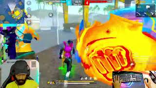 1 vs 4 gamma  garena free fire BILLAYTLITE [upl. by Nnylatsirk]