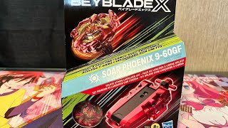 Beyblade X Soar Phoenix 960 GF Unboxing and review [upl. by Tnomyar]