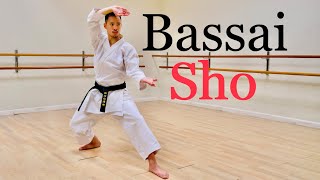 Kata Bassai Sho Full Tutorial [upl. by Ahseenyt]