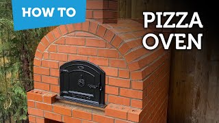 How to build a brick pizza oven [upl. by Ahsemot]