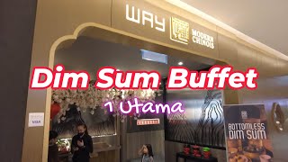 Way Modern Chinois  1 Utama Shopping Centre  Dim Sum Buffet [upl. by Schafer]