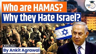 Hamas Origins Ideology amp the Israeli Conflict  StudyIQ  UPSC [upl. by Esinyl]