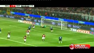 MilanChannel  AC Milan 30 Inter  02042011 [upl. by Shayla]