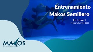 10 Entrenamiento Makos Semillero  Martes Octubre 1 [upl. by Gershon]