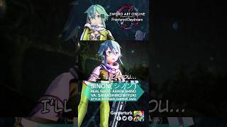 『SAOFD』Legendary Sniper Sinon in Sword Art Online Fractured Daydream anime swordartonline SAOFD [upl. by Ymereg840]