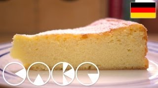 KÄSEKUCHEN OHNE BODEN plus Rezept [upl. by Attenra]