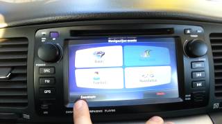 Toyota corolla E12 Dvd gps [upl. by Airotel]