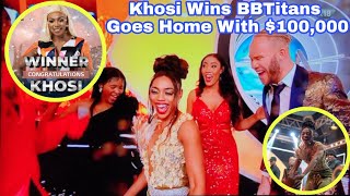 BBTitan Housemates React As Khosi Wins BBTitans 2023 BBNaija BBTitan Winner 2023 [upl. by Stargell]