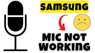 Ear Speaker And Mic Not Working Samsung A20 A32 A52  A72  A52s A53 A23 A33 [upl. by Axe]