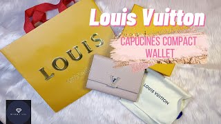 Louis Vuitton Capucines Compact Wallet [upl. by Leoy161]