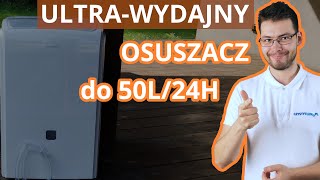 TEST  Recenzja WYDAJNEGO osuszacza powietrza Warmtec ODT 50 [upl. by Johna]