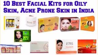 10 best facial kits for only skin acne prone skin in india [upl. by Ecallaw976]