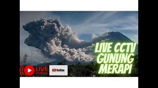 Live CCTV gunung merapi hari ini  mount merapi live eruption [upl. by Anialad]