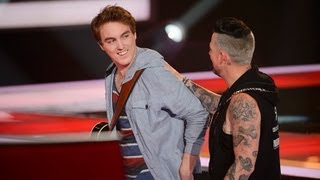 Chris Sheehy Sings One More Night The Voice Australia Season 2 [upl. by Sehcaep]