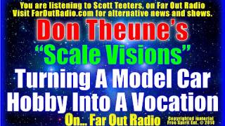 Don Theune’s “Scale Visions” of Corvettes Muscle Cars amp Drag Machines FarOutRadio 52413 [upl. by Kcirddot981]