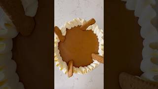 Biscoff pumpkin cheesecake cheesecake biscoff thanksgiving viralvideo [upl. by Russom100]