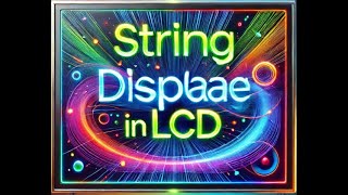 STRING DISPLAY ON LCD IN TINKERCAD PART 2 [upl. by Pelag402]