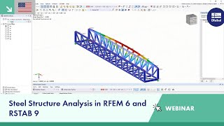 Steel Structure Analysis in RFEM 6 and RSTAB 9 [upl. by Xyno]