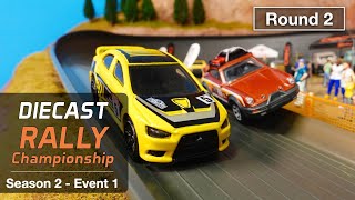 Diecast Rally Championship Event 1 Round 2 DRC Car Racing [upl. by Aramoy]