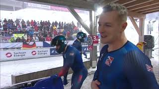 Worldcup 6 4Man Bobsleigh heat 1 Altenberg 2223 [upl. by Notlih]