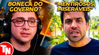 Alanzoka é ATACADO por streamer DESCONTROLADO Pablo Marçal declara GUERRA contra a Globo [upl. by Roddy309]