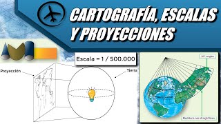 Cartografía Escalas y Proyecciones  Navegación VFR [upl. by Seale930]