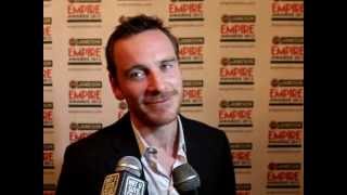 Jameson Empire Awards 2012  Michael Fassbender Interview [upl. by Nosrettap]