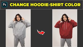 How to Change the Color of Clothing  Photoshop Tutorial [upl. by Ellevehs294]