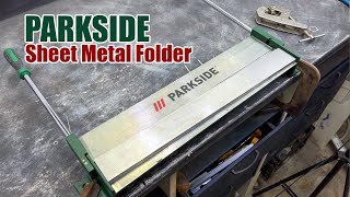 Parkside Sheet Metal Bender  Folder Test amp Review [upl. by Hayton]