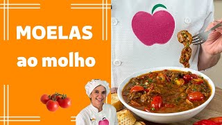 MOELAS AO MOLHO DE TOMATE MUITO FÁCIL DE FAZER  LILIAN CHEF [upl. by Dorcus]