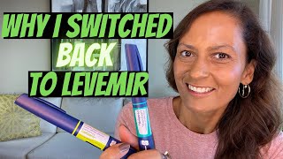 Why I Switched BACK to Levemir from Tresiba Longacting insulin [upl. by Fowler]