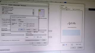 Impressora Canon 6010  configuração de impressão personalizada 148x148  como imprimir [upl. by Fitz969]