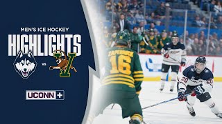 HIGHLIGHTS  UConn Mens Hockey vs Vermont [upl. by Aible]