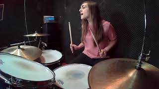 Fluorescent adolescent  Arctic Monkeys  Drum cover by Leire Colomo [upl. by Euqirat775]