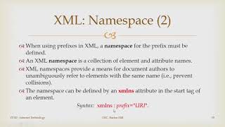 XML Namespace  IT302 IT366  Malayalam [upl. by Ramu]