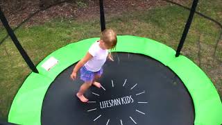 Lifespan Kids HyperJump 2 Springless Trampoline [upl. by Enitsud]