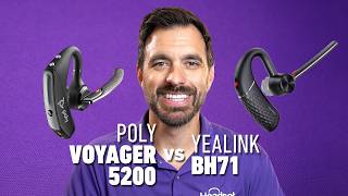 Poly Voyager 5200 vs Yealink BH71  Battle of the Best Earpiece 2025 [upl. by Epuladaugairam]