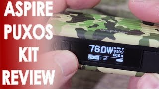 Aspire Puxos Kit Review ✌️🚭 [upl. by Chesney]