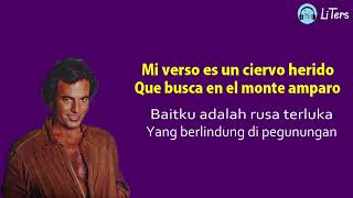 Julio Iglesias Guantanamera Lirik Dan Terjemahan LiTers [upl. by Garth]