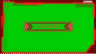 Green screen Danger  green screen alarm [upl. by Aihsekat718]