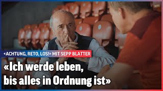 Sepp Blatter über seine Lebensfehler und FIFA Boss Infantino  Achtung Reto los  Folge 58 [upl. by Attener979]