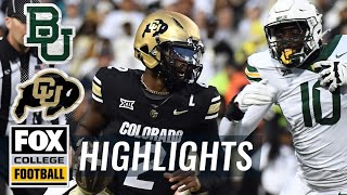 BAYLOR VS COLORADO FULL HIGHLIGHTS 92124 [upl. by Reema290]