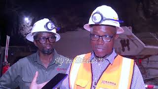 RDC  Mine A plus de 300m en dessous de la terre dans la mine de kamoa kakula 2023 lundi 27 fevrier [upl. by Anahsirk403]