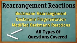 Beckmann RearrangementBeckmann FragmentationMechanismTricks With Examples In Hindi [upl. by Allayne]