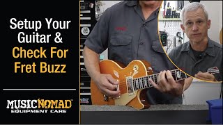 After You Setup Your Guitar Check for Fret Buzz  3 Possible Outcomes [upl. by Tnerual]