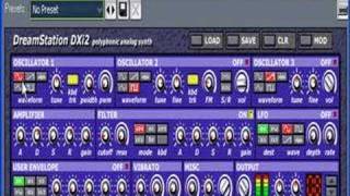 Cakewalk sonar Dream station synth Demo [upl. by Alihet]