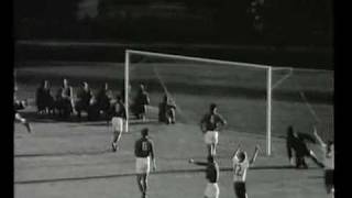 WEST GERMANY YUGOSLAVIA 14 FINAL WORLD CUP 1958 [upl. by Asiralc]